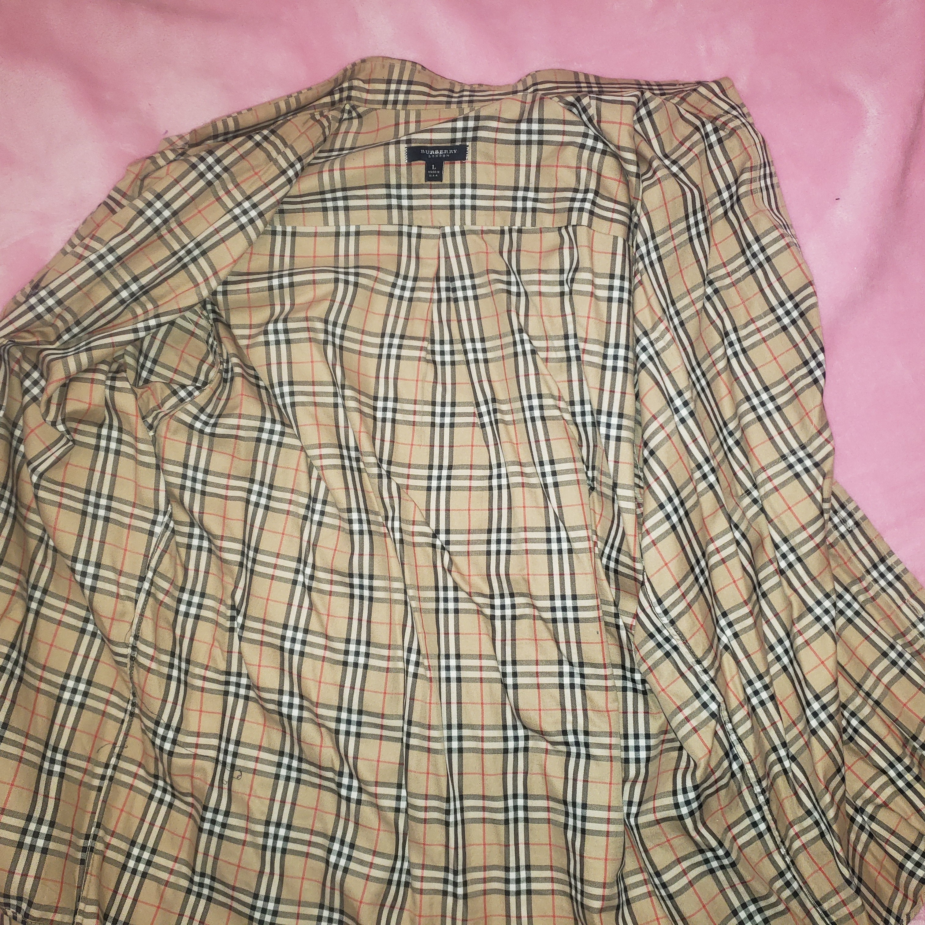 Burberry London Checkered Shirt
